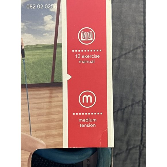 Embark Resistance Cord/Band Medium Tension w/Exercise Manual& Door Anchor - Picture 5 of 7